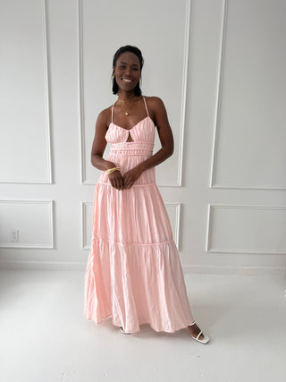 Fairy Tale Blushing Beauty Maxi Dress