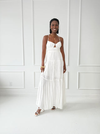 Fairy Tale Pearl Beauty Maxi Dress